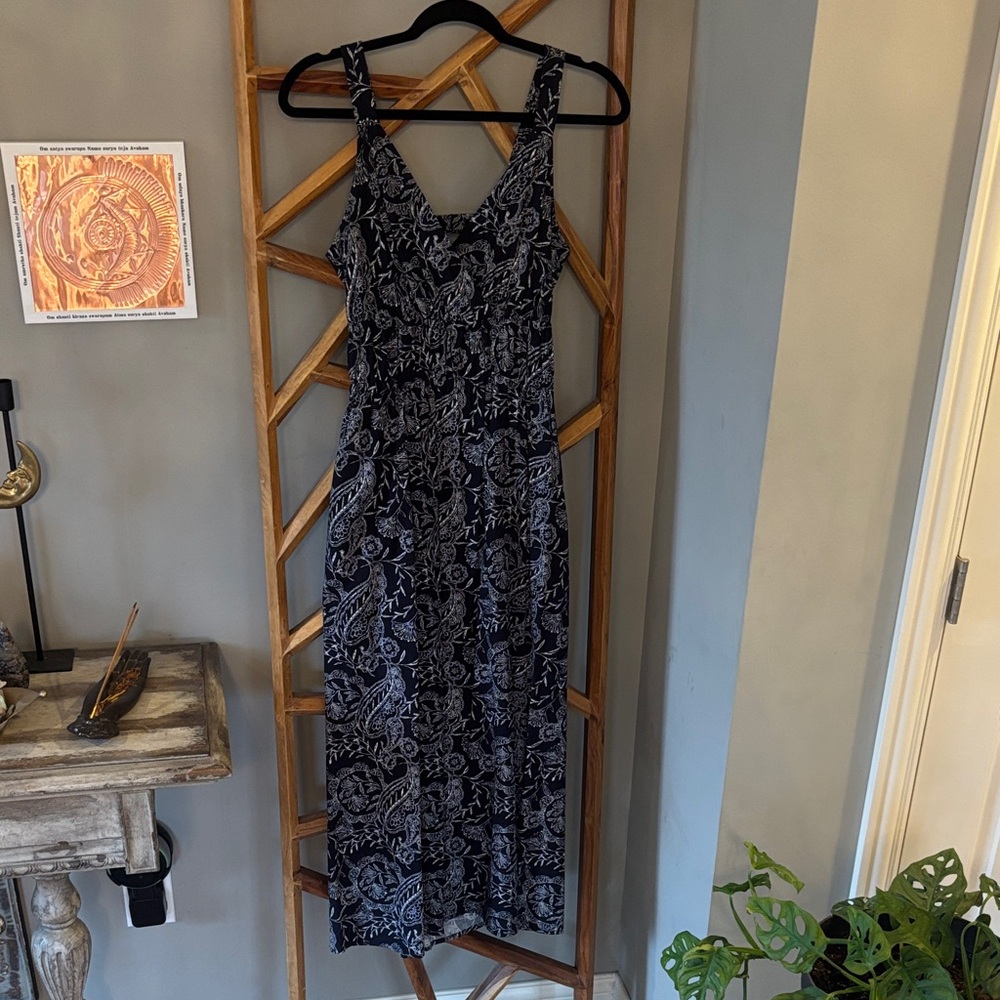 Universal Thread Black and White Maxi Dress